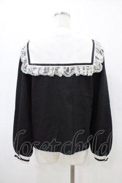 画像2: MA*RS / セーラーブラウス Free ブラック H-26-03-15-1061-EL-BL-NS-ZH