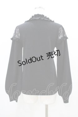 画像2: Ank Rouge / リボンニット M ブラック H-26-03-15-1062-CA-TO-NS-ZH