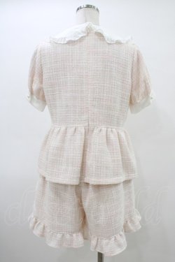 画像2: Ank Rouge / ツイードセットアップ M ピンク H-26-03-15-1009-CA-OP-NS-ZH