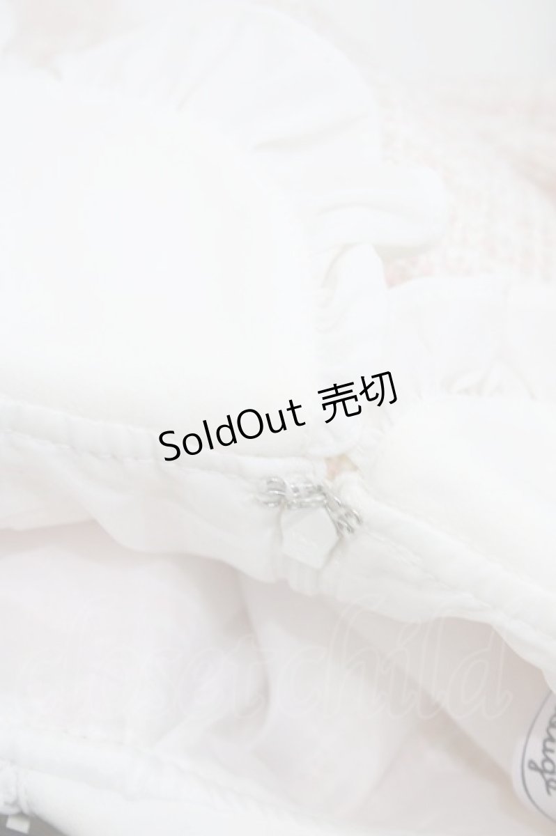 画像4: Ank Rouge / ツイードセットアップ M ピンク H-26-03-15-1009-CA-OP-NS-ZH (4)