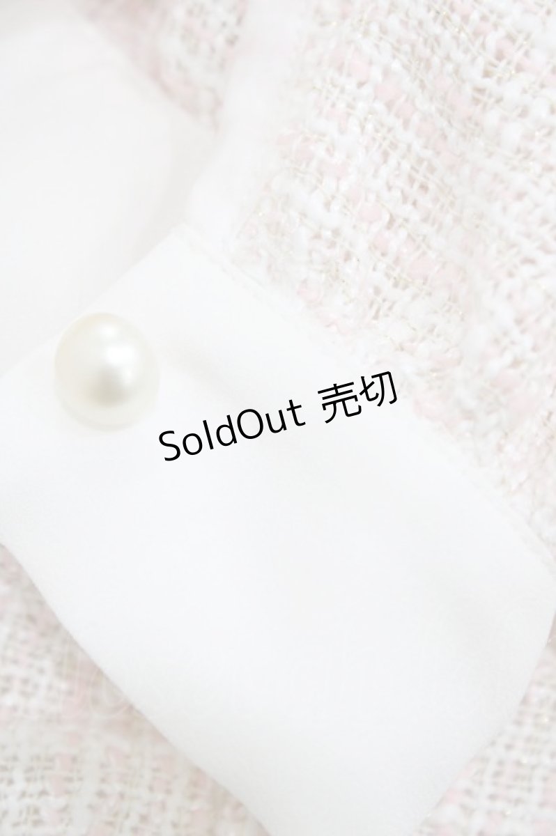 画像5: Ank Rouge / ツイードセットアップ M ピンク H-26-03-15-1009-CA-OP-NS-ZH (5)