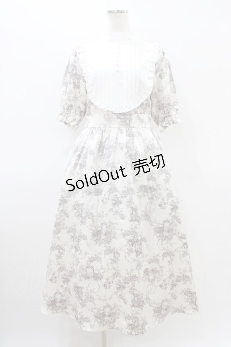 画像1: m petit by misako / AM*トワルドジュイワンピース L オフ H-26-03-15-1010-LO-OP-YZ-ZH (1)