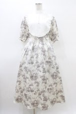 画像1: m petit by misako / AM*トワルドジュイワンピース L オフ H-26-03-15-1010-LO-OP-YZ-ZH (1)