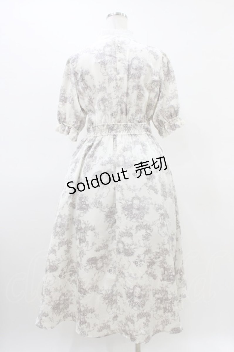 画像2: m petit by misako / AM*トワルドジュイワンピース L オフ H-26-03-15-1010-LO-OP-YZ-ZH (2)