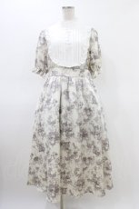 画像1: m petit by misako / トワルドジュイワンピース L オフ H-26-03-15-1012-LO-OP-NS-ZH (1)