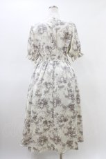 画像2: m petit by misako / トワルドジュイワンピース L オフ H-26-03-15-1012-LO-OP-NS-ZH (2)