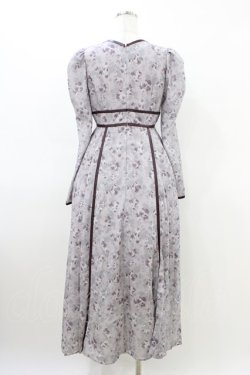 画像2: EATME / フラワープリントVネックワンピース S ラベンダー H-26-03-15-1016-LO-OP-NS-ZH