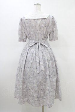 画像2: Fi.n.t / ビッグクレリック衿ローズ柄ワンピース Free LAVENDER H-26-03-15-1017-CA-OP-NS-ZH