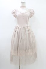 画像1: Ank Rouge / チョーカーネックカットワンピース M ピンク H-26-03-15-1018-CA-OP-NS-ZH (1)