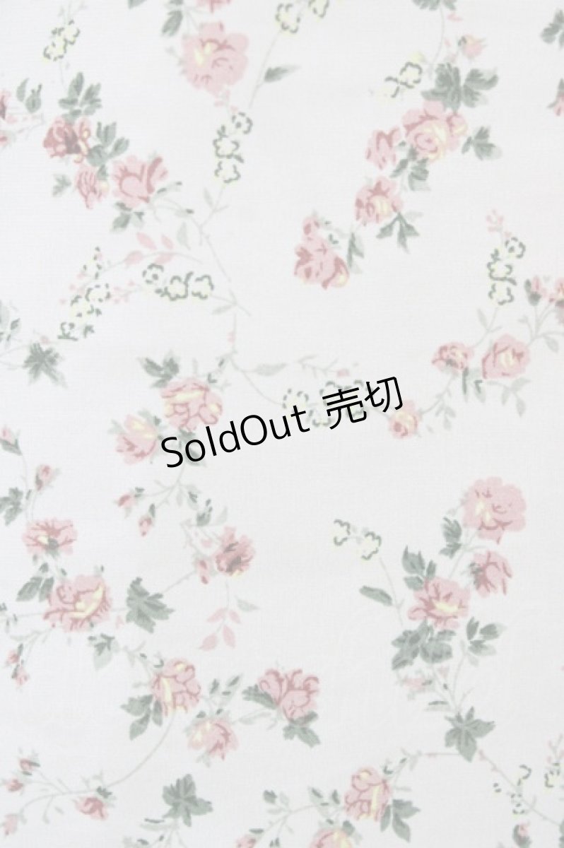 画像3: axes femme POETIQUE / 花柄ブロッキングボウタイワンピース M アイボリー H-26-03-15-1019-AX-OP-NS-ZH (3)