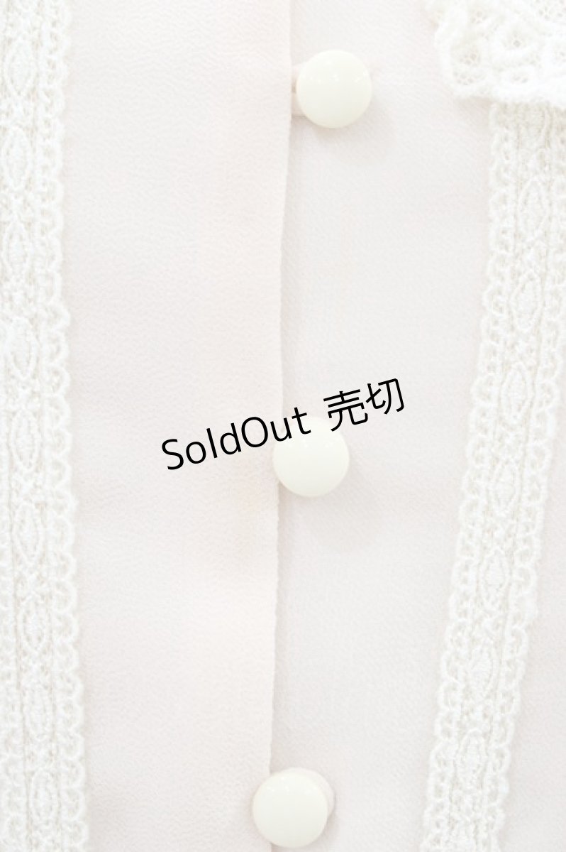 画像3: Amavel / レース切替シフォンワンピース Free ピンク H-26-03-15-1021-CA-OP-NS-ZH (3)