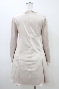 画像2: Bubbles / サテン丸襟ワンピース F ベージュ H-26-03-15-1022-CA-OP-YZ-ZH