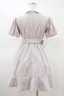 画像2: evelyn / レースフレアワンピース Free ピンク H-26-03-15-1023-LO-OP-NS-ZH