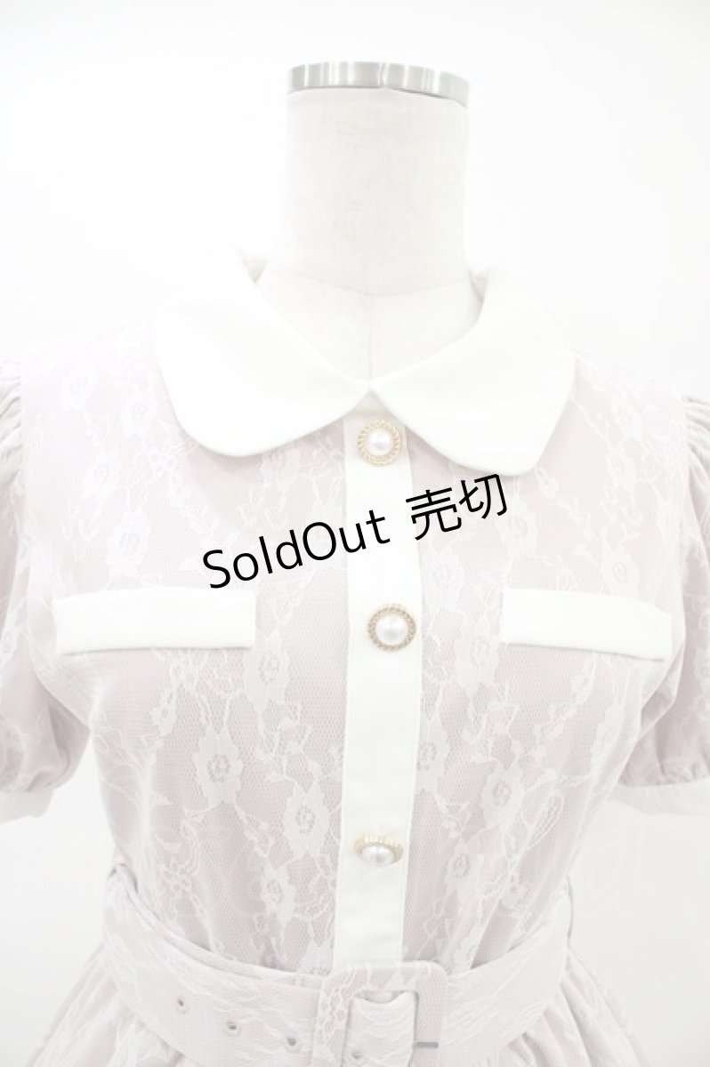 画像3: evelyn / レースフレアワンピース Free ピンク H-26-03-15-1023-LO-OP-NS-ZH (3)