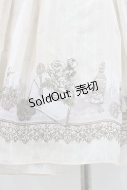 画像3: axes femme / メルヘン柄ノースリチュニ M アイボリー H-26-03-15-1027-AX-OP-NS-ZH