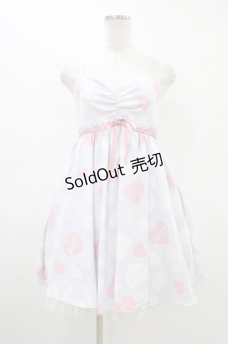 画像1: Ank Rouge / パステルハートベビードールワンピース M ラベンダー H-26-03-15-1028-CA-OP-NS-ZH (1)