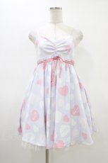 画像1: Ank Rouge / パステルハートベビードールワンピース M ラベンダー H-26-03-15-1028-CA-OP-NS-ZH (1)