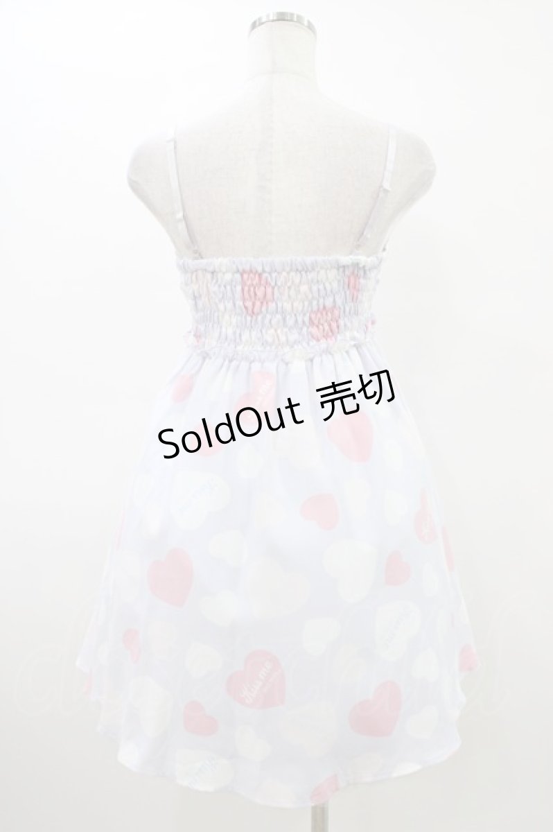 画像2: Ank Rouge / パステルハートベビードールワンピース M ラベンダー H-26-03-15-1028-CA-OP-NS-ZH (2)