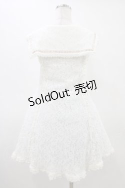 画像2: LIZ LISA / セーラー襟レースワンピース Free オフ H-26-03-15-1029-LO-OP-NS-ZH