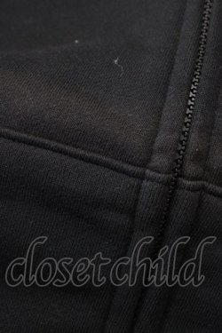 画像4: anonenone / プリントフードZIPパーカー  ブラック H-26-03-15-060-PU-TO-KB-ZH