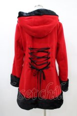 画像2: HELL BUNNY / Sarah Jane Coat L レッド H-26-03-15-061-PU-CO-KB-ZH (2)
