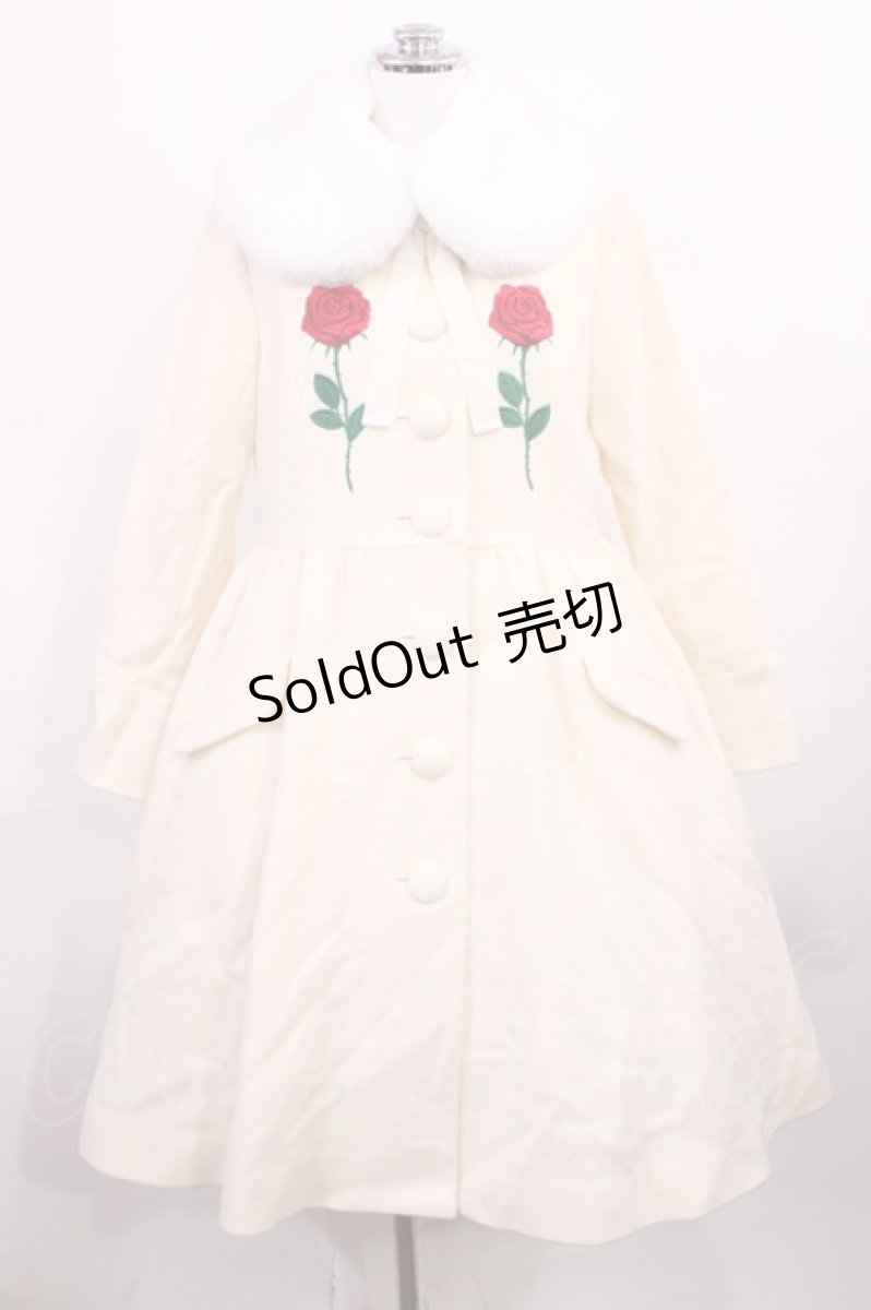 画像1: Angelic Pretty / Rose Embroideryコート Free オフ H-26-03-15-2003-AP-CO-NS-ZTC052 (1)