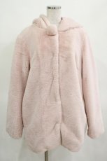 画像1: Honey Cinnamon / うさみみファーコート Free ピンク H-26-03-15-2004-LO-CO-NS-ZTC064 (1)