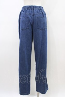 画像2: NieR Clothing / レースアップダメージデニムパンツ  ブルーデニム H-26-03-15-011-PU-PA-KB-ZH