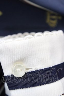 画像6: Melody BasKet / Schoolレジメンタルストライプワンピース M ネイビー H-26-03-15-019-LO-OP-KB-ZH