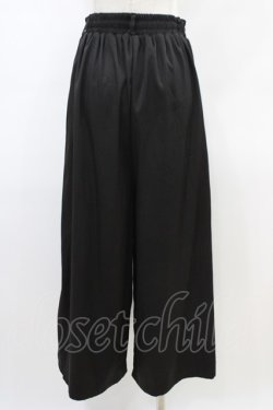 画像2: NieR Clothing / 2WAY SIDE ZIP WIDE PANTS  黒 H-26-03-15-003-PU-PA-KB-ZH