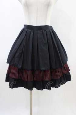 画像6: MIHO MATSUDA / ストライプビスチェ＆スカート  黒×赤 H-26-03-15-021-GO-SK-KB-ZH