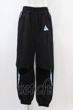 画像1: FLC / ぬた。コラボパンツ  ブラック H-26-03-15-004-LO-PA-KB-ZH