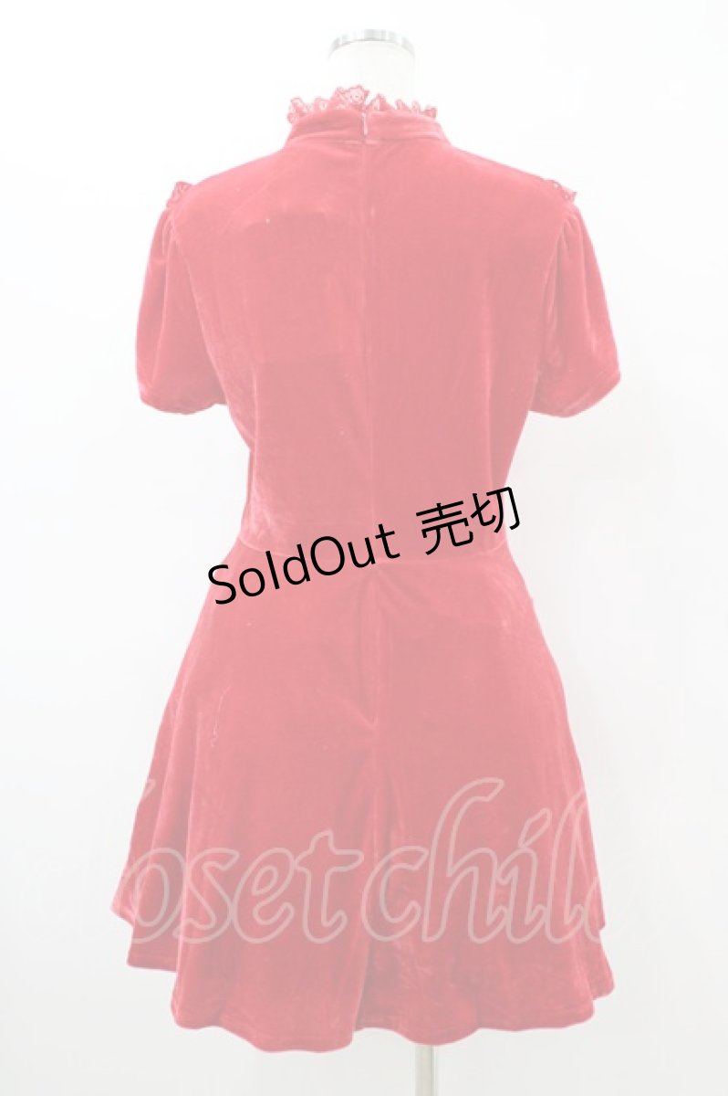 画像2: KILL STAR / EVERNIGHT DRESS L レッド H-26-03-15-026-SL-OP-KB-ZH (2)