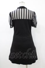 画像2: PUNK RAVE / Chinese Style Silk Fan Cheongsam Dress XL ブラック H-26-03-15-027-PU-OP-KB-ZH (2)