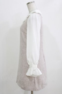 画像2: evelyn / チェック切替ワンピース Free ピンク H-26-03-16-027-LO-OP-NS-ZH