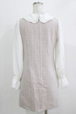 画像3: evelyn / チェック切替ワンピース Free ピンク H-26-03-16-027-LO-OP-NS-ZH