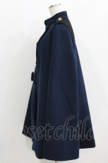 画像2: axes femme / ナポレオンマント風コート M ネイビー H-26-03-16-029-AX-CO-NS-ZH (2)