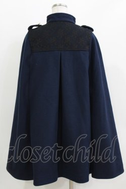 画像3: axes femme / ナポレオンマント風コート M ネイビー H-26-03-16-029-AX-CO-NS-ZH