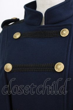 画像4: axes femme / ナポレオンマント風コート M ネイビー H-26-03-16-029-AX-CO-NS-ZH