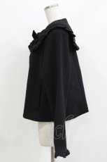 画像2: m petit by misako / AM*セーラーショートコート L ブラック H-26-03-16-030-LO-CO-NS-ZH (2)
