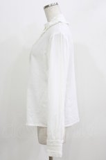 画像2: 幽三巷（海外ロリータブランド） / ドットブラウス XL 白 H-26-03-16-033-PU-BL-NS-ZH (2)