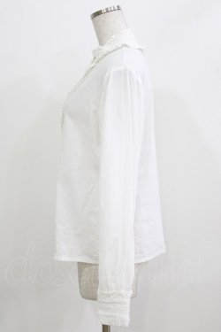 画像2: 幽三巷（海外ロリータブランド） / ドットブラウス XL 白 H-26-03-16-033-PU-BL-NS-ZH