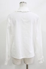 画像3: 幽三巷（海外ロリータブランド） / ドットブラウス XL 白 H-26-03-16-033-PU-BL-NS-ZH (3)