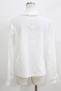 画像3: 幽三巷（海外ロリータブランド） / ドットブラウス XL 白 H-26-03-16-033-PU-BL-NS-ZH