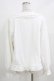 画像3: 幽三巷（海外ロリータブランド） / 裏フリースフリルブラウス XL 白 H-26-03-16-034-PU-BL-NS-ZH (3)