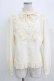 画像1: Lolitime（海外ロリータブランド） / 裏フリースフリルブラウス XL 生成り H-26-03-16-037-GO-BL-NS-ZH (1)