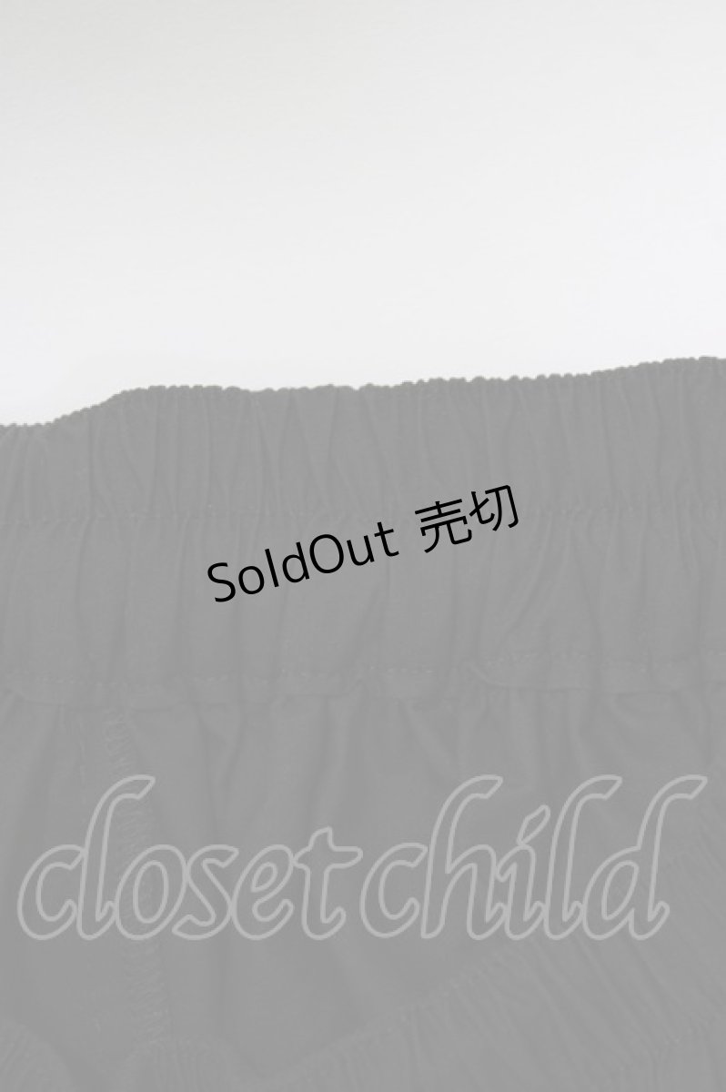 画像4: metamorphose / オーガンジーフリルパニエ Free ブラック H-26-03-16-041-ME-SK-NS-ZH (4)