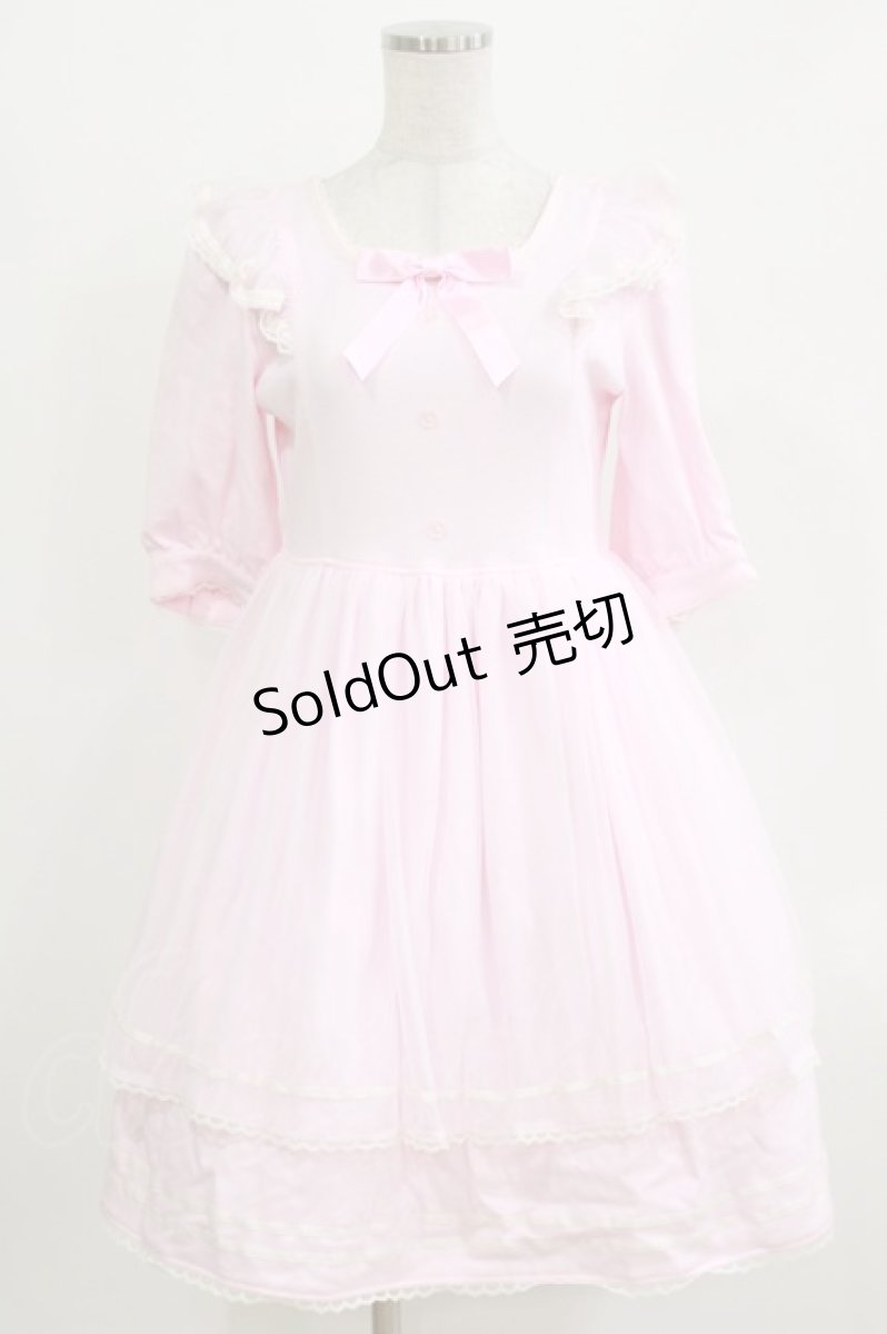 画像1: Angelic Pretty / Creamy Dollカットワンピース Free ピンク H-26-03-16-004-AP-OP-NS-ZH (1)