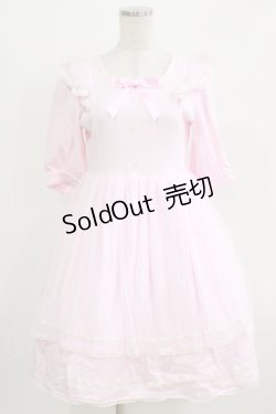 画像1: Angelic Pretty / Creamy Dollカットワンピース Free ピンク H-26-03-16-004-AP-OP-NS-ZH