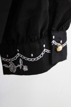 画像4: Secret Honey / 薔薇刺繍ブラウス Free ブラック H-26-03-16-044-CA-BL-NS-ZH